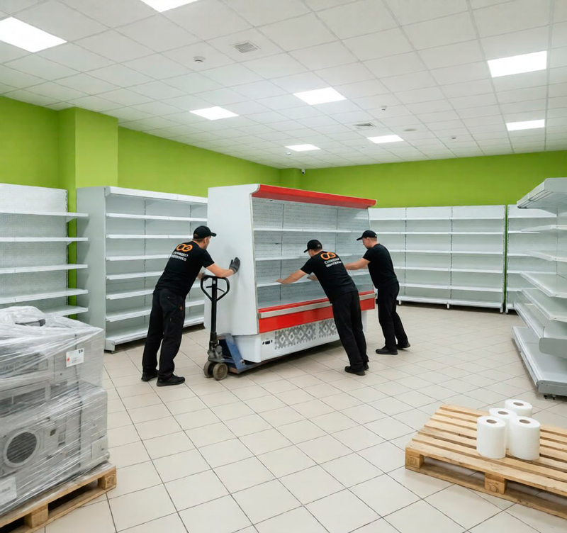 Переезд магазина в Сретенске